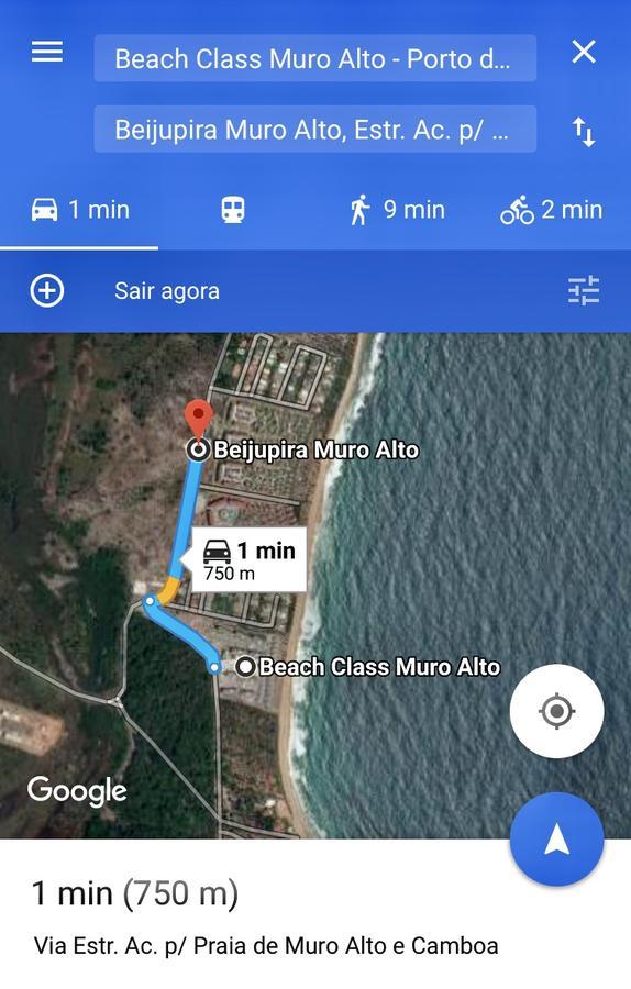 Beach Class Muro Alto - Flat Pôrto das Galinhas Exteriér fotografie